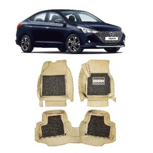 Floor Mats for Verna New - beige